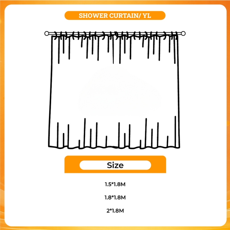 3D shower curtain - Animal Crossing UK Shop