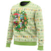 Christmas Animal Festival Animal Crossing men sweatshirt SIDE FRONT mockup - Animal Crossing UK Shop
