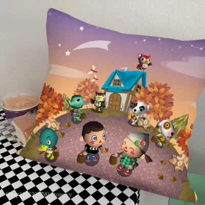 Animal Crossing Forest Friends Throw Pillow