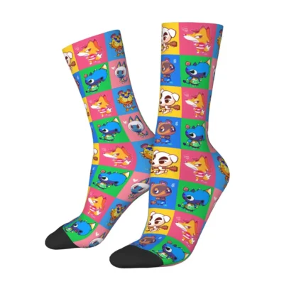 Animal Crossing Fossil Hunter Socks