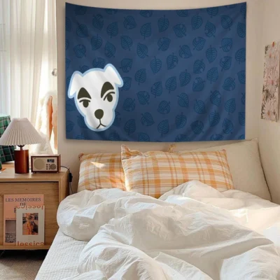 Animal Crossing Happy Home Tapestry