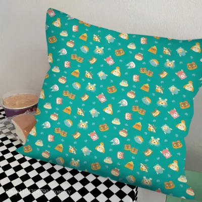 Animal Crossing Cozy Cottage Throw Pillow