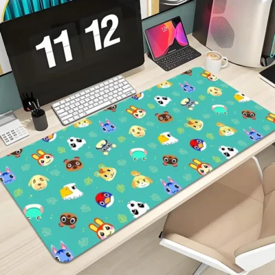 Animal Crossing Tom Nook Office Large Mouse Pad