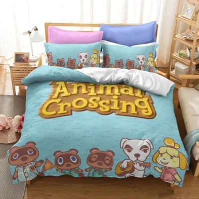 Animal Crossing Happy Home Paradise Bedding Set