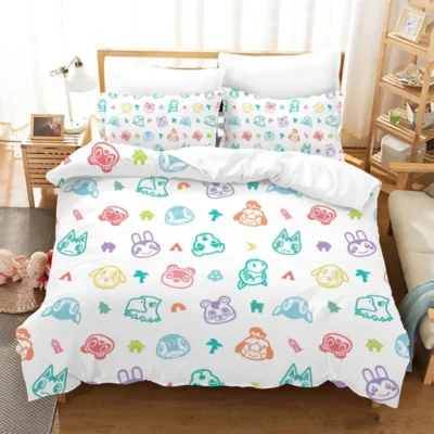 Animal Crossing Cozy Cottage Bedding Set