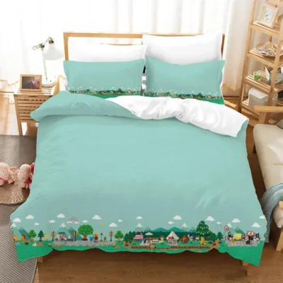 Animal Crossing Ocean Breeze Bedding Set