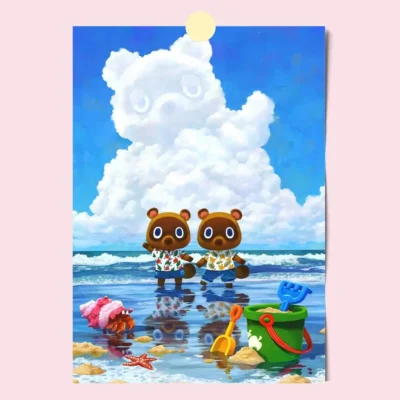 Animal Crossing Tom Nook Poster