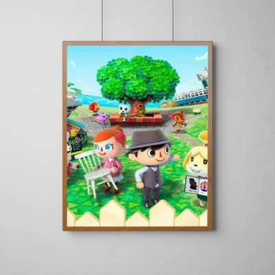 Animal Crossing K.K. Slider Concert Wall Art