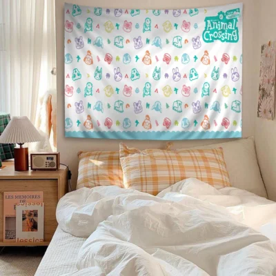 Animal Crossing Dreamy Island Escape Tapestry