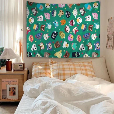 Animal Crossing Ocean Breeze Tapestry