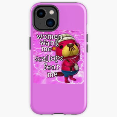 Pascal Women Want Him Scallops Fear Him Water Background Pink Iphone Case
