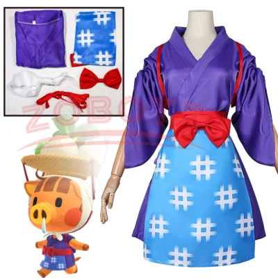 Animal Crossing Costumes Game Anime Mae Cosplay