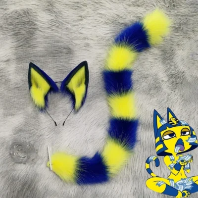 Animal Crossing Role Play Egyptian Queen Ankha Cosplay