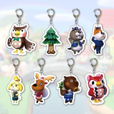Diy Custom Animal Crossing Acrylic Keychain