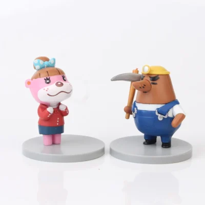 Alternative view of 8pcs Animal Crossing Anime Figures