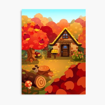 Colourful Autumn Forest Home Poster