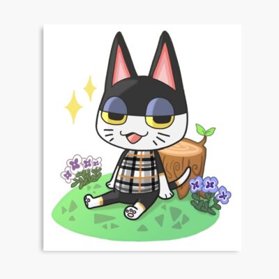 Punchy Animal Crossing Poster