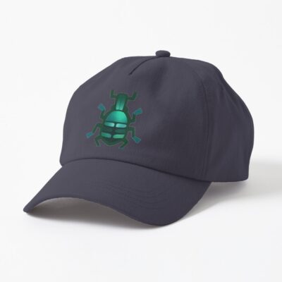 Blue Weevil Beetle Cap