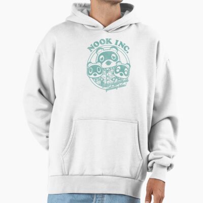 Animal Crossing Nook Inc Getaway Faded Badge Hoodie