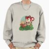 ssrcooversized sweatshirtmens 01oatmeal heatherfrontsquare productx1000 23 - Animal Crossing UK Shop