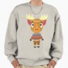 ssrcooversized sweatshirtmens 01oatmeal heatherfrontsquare productx1000 8 - Animal Crossing UK Shop