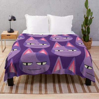 Bob The Cat Throw Blanket