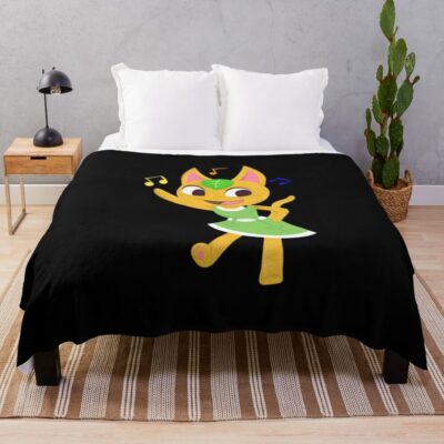 Musical Tangy Throw Blanket