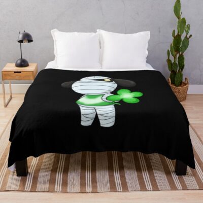 Lucky Pup Throw Blanket