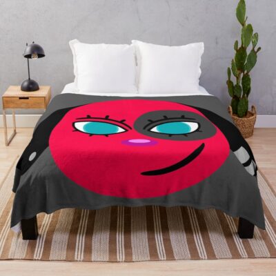 Cherry Acnh Throw Blanket