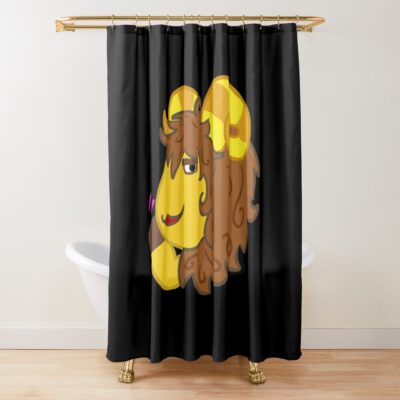 Curlos The Sheep Shower Curtain