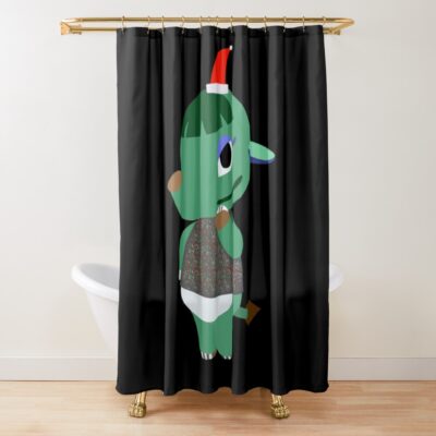 Opal Christmas Shower Curtain