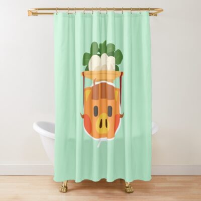 Daisy Mae Acnh Shower Curtain