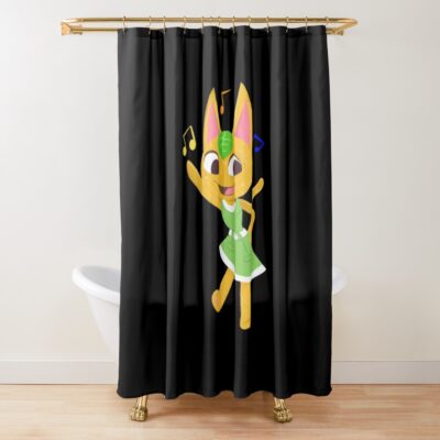 Musical Tangy Shower Curtain